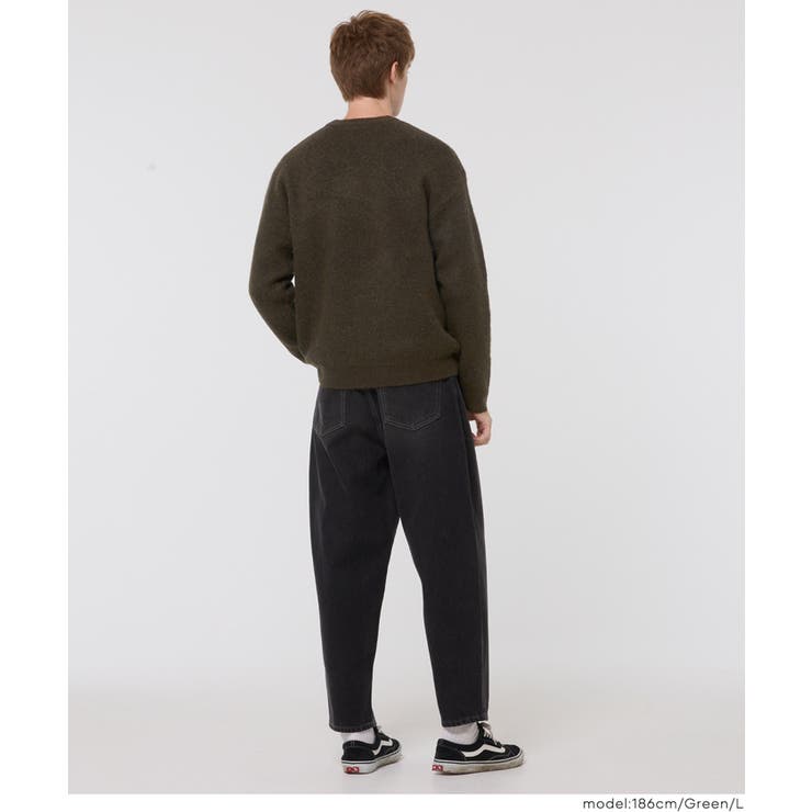 モヘヤ風アソートロゴニットトップス メンズ | coca | 詳細画像20