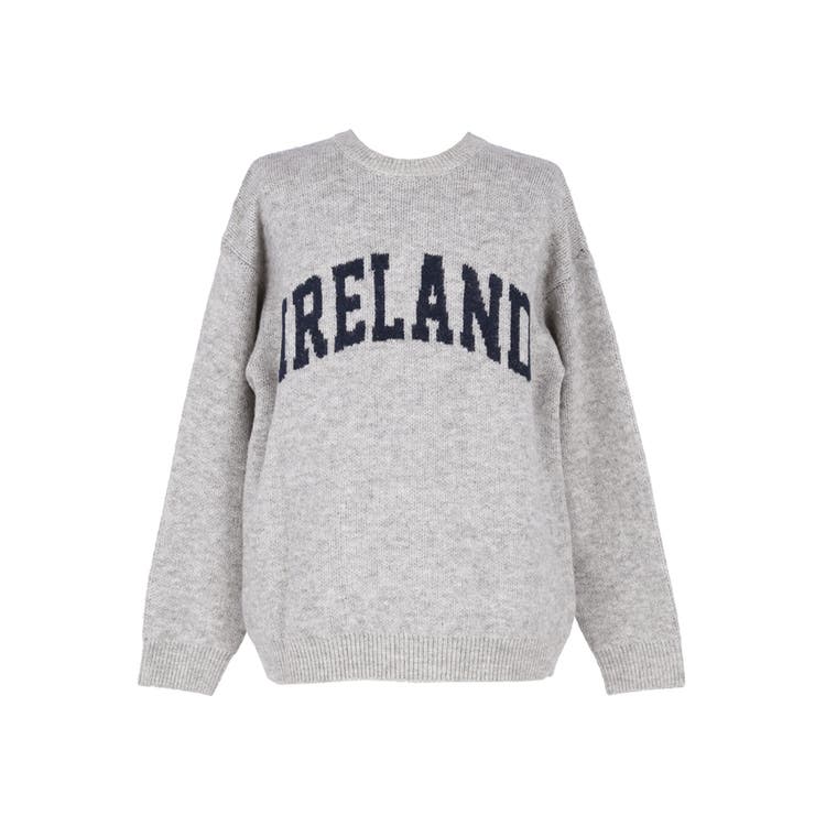 モヘヤ風アソートロゴニットトップス メンズ | coca | 詳細画像3