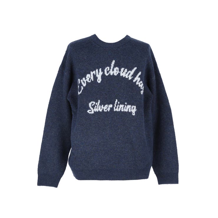 モヘヤ風アソートロゴニットトップス メンズ | coca | 詳細画像5