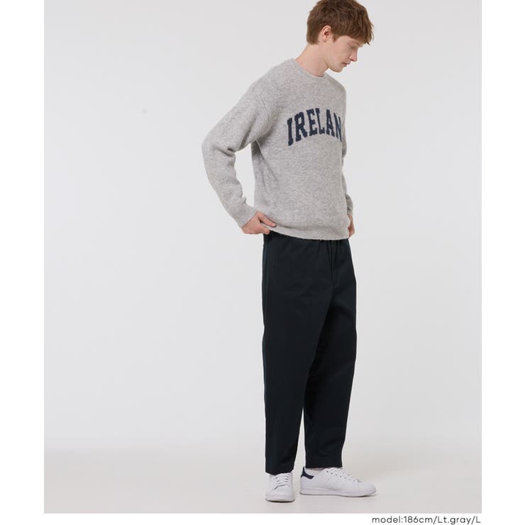 モヘヤ風アソートロゴニットトップス メンズ | coca | 詳細画像8