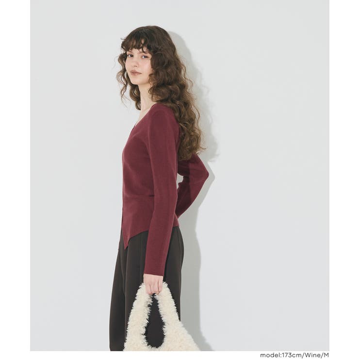 フロントスリットニット レディース | coca | 詳細画像13 