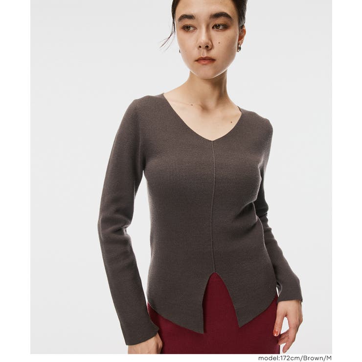 フロントスリットニット レディース | coca | 詳細画像8 