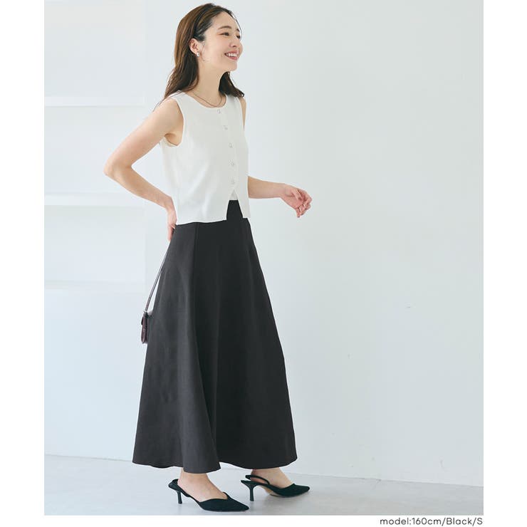 ニットAラインスカート | coca | 詳細画像13 