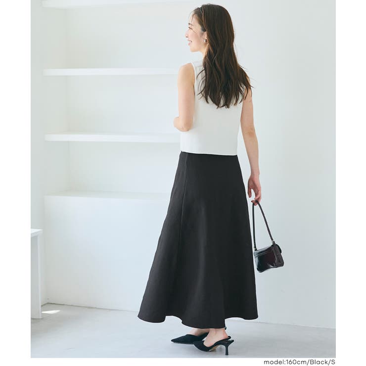 ニットAラインスカート | coca | 詳細画像16 