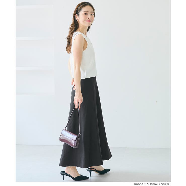 ニットAラインスカート | coca | 詳細画像18 