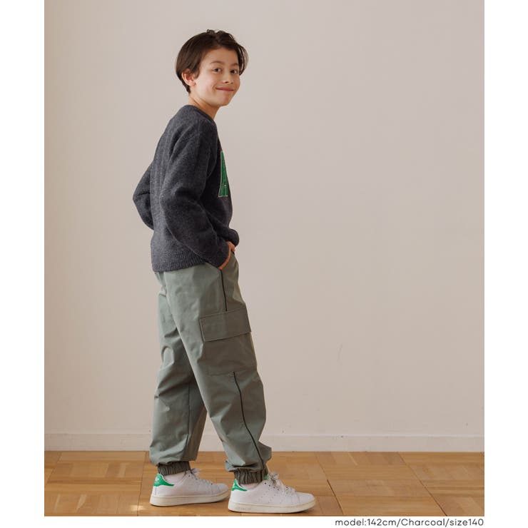 親子お揃いアソートワッペンニットトップス | coca | 詳細画像11 