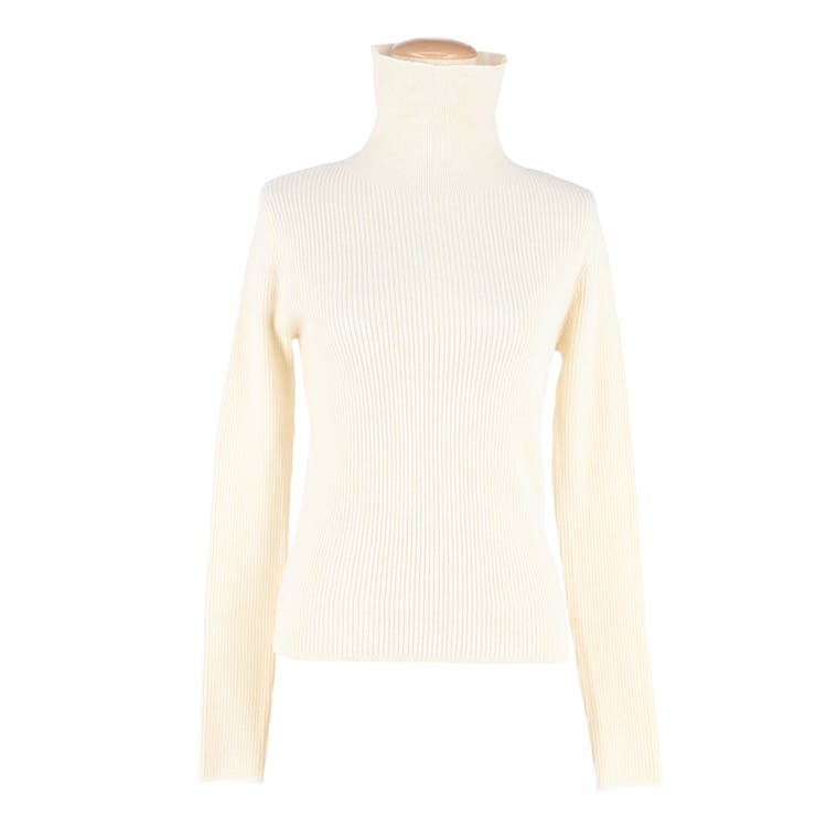 ウォッシャブル アンゴラタッチタートルネックニットトップス | coca | 詳細画像2 