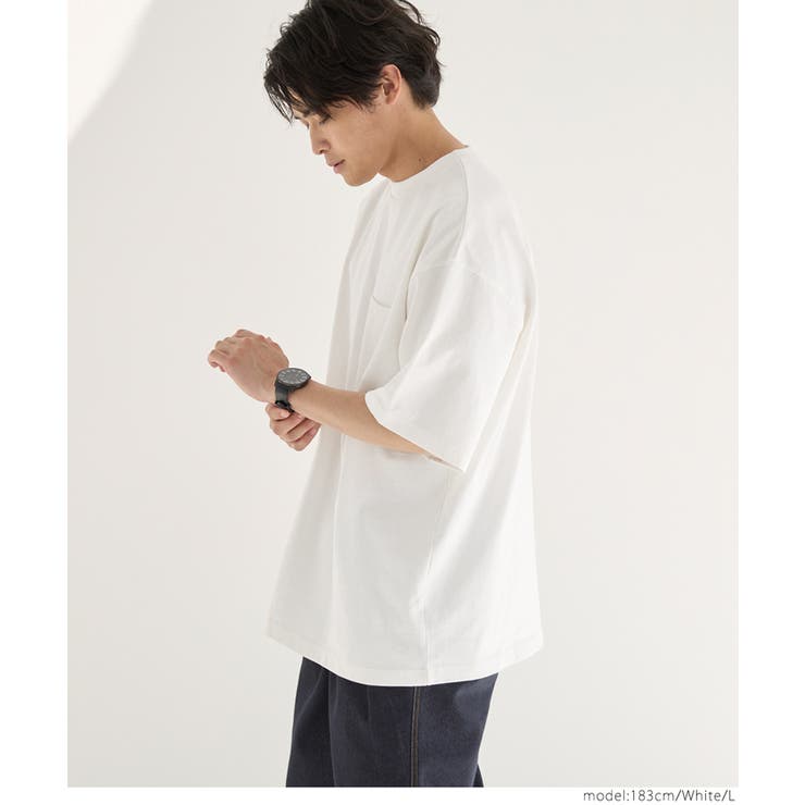 ヘビーウエイトロングビッグTシャツ メンズ レディース | coca | 詳細画像9 