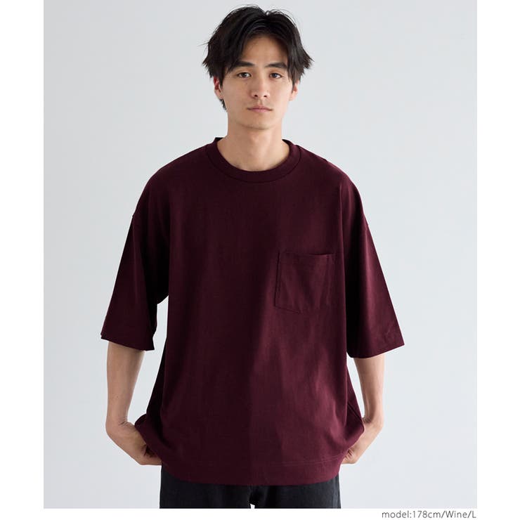 ヘビーウェイトポケット付きTシャツ メンズ レディース | coca | 詳細画像14 