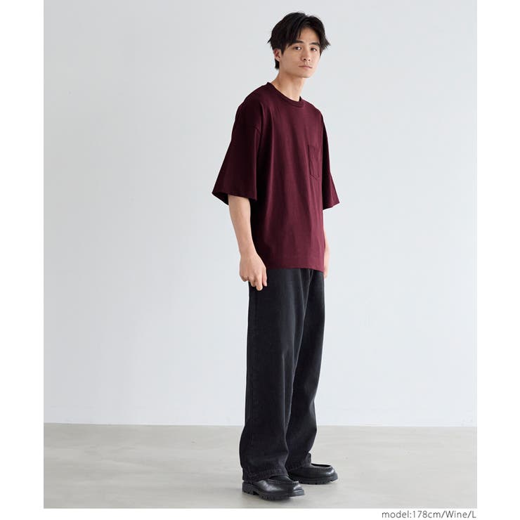ヘビーウェイトポケット付きTシャツ メンズ レディース | coca | 詳細画像15 