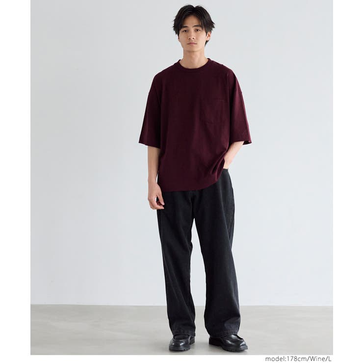 ヘビーウェイトポケット付きTシャツ メンズ レディース | coca | 詳細画像17 