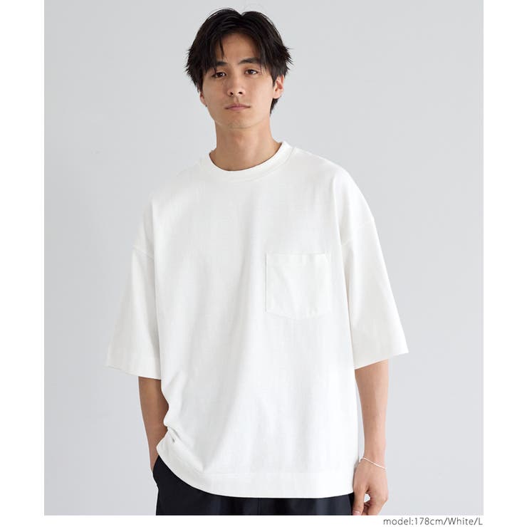 ヘビーウェイトポケット付きTシャツ メンズ レディース | coca | 詳細画像9 