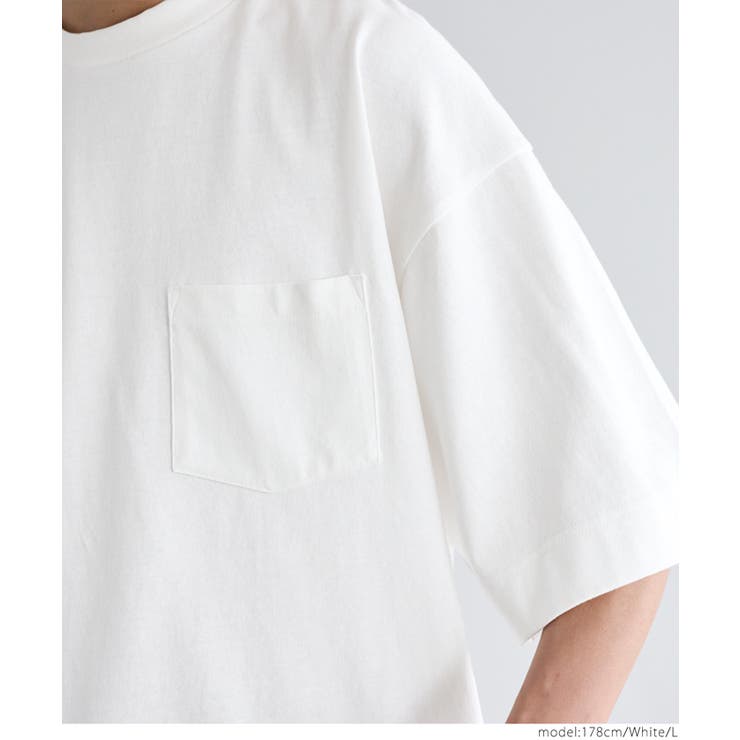 ヘビーウェイトポケット付きTシャツ メンズ レディース | coca | 詳細画像10 