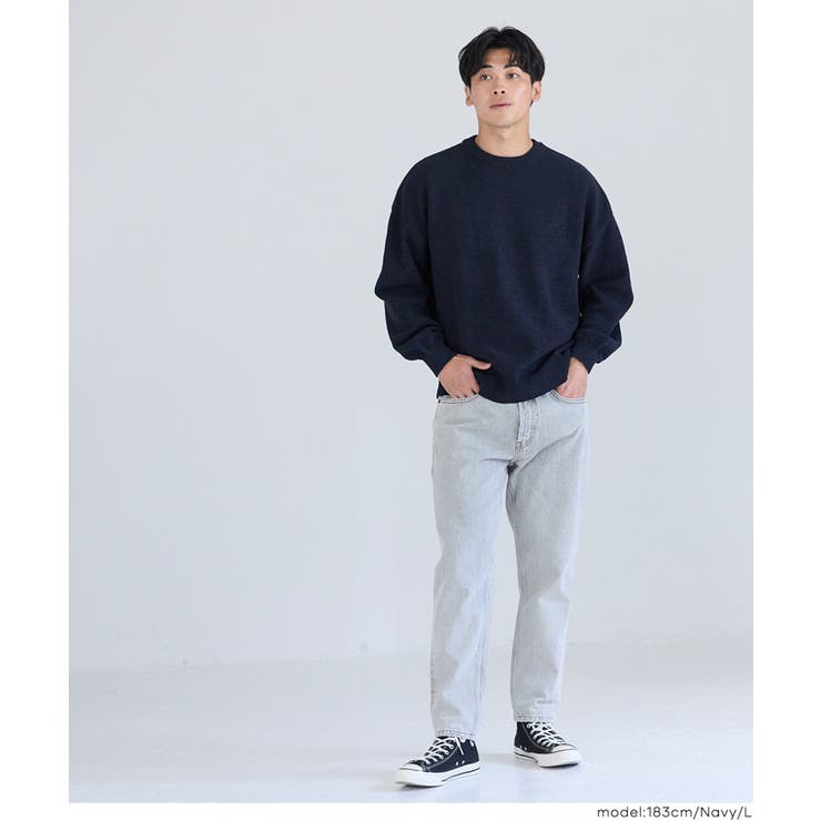 マットモールクルーネックニット | coca | 詳細画像9 