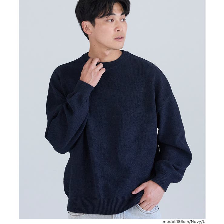 マットモールクルーネックニット | coca | 詳細画像10 