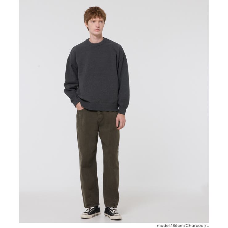 マットモールクルーネックニット | coca | 詳細画像3 