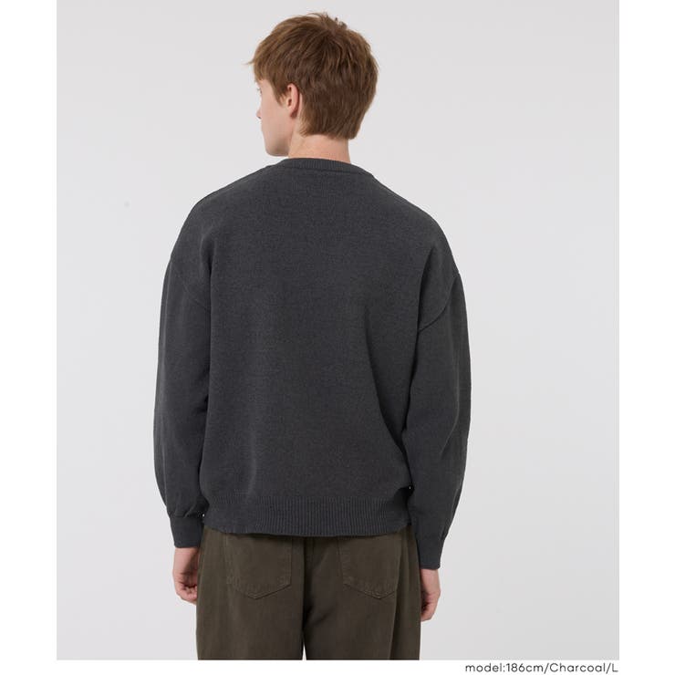 マットモールクルーネックニット | coca | 詳細画像5 