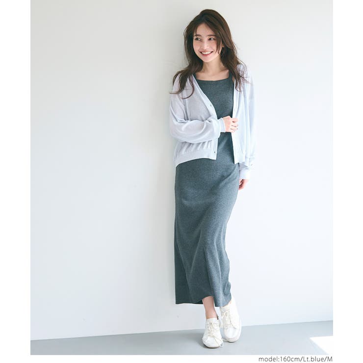 シアージョーゼットカーディガン レディース | coca | 詳細画像21 