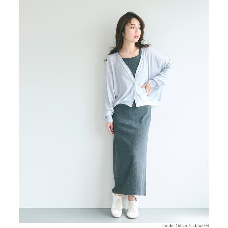 シアージョーゼットカーディガン レディース | coca | 詳細画像24 