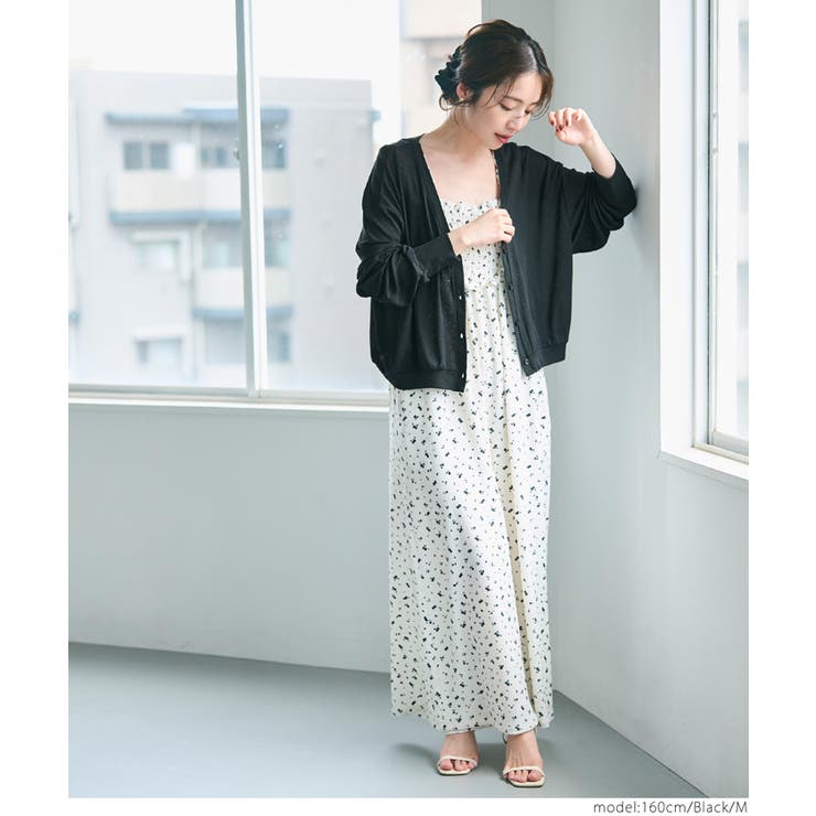 シアージョーゼットカーディガン レディース | coca | 詳細画像9 