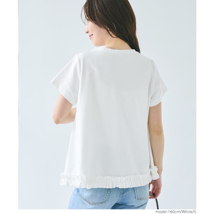 フリルヘムAライントップス | coca | 詳細画像11 