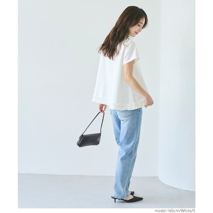 フリルヘムAライントップス | coca | 詳細画像13 