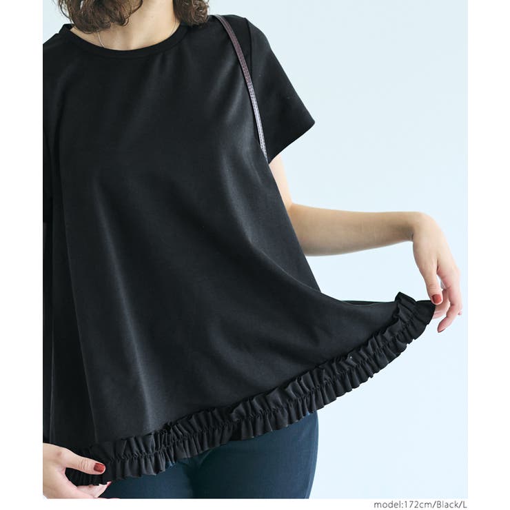 フリルヘムAライントップス | coca | 詳細画像17 