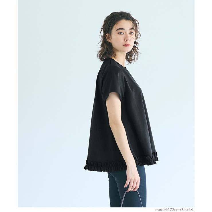 フリルヘムAライントップス | coca | 詳細画像18 