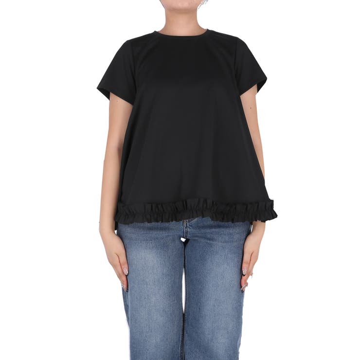 フリルヘムAライントップス | coca | 詳細画像4 