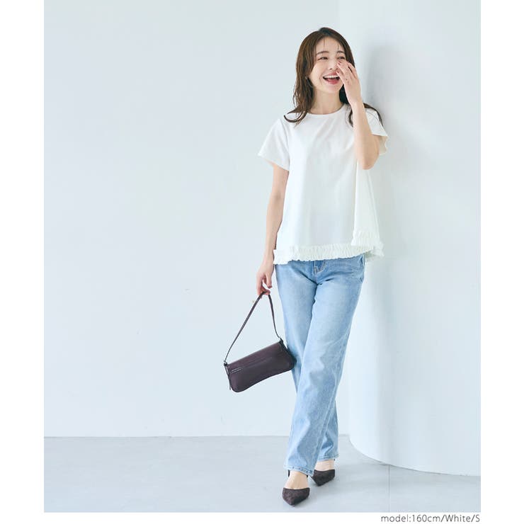 フリルヘムAライントップス | coca | 詳細画像8 