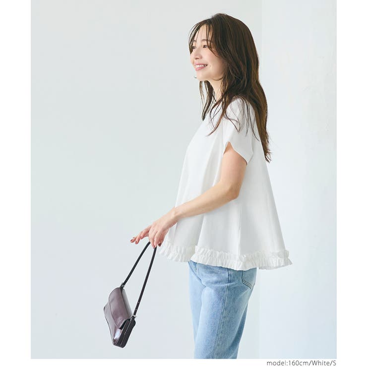 フリルヘムAライントップス | coca | 詳細画像10 