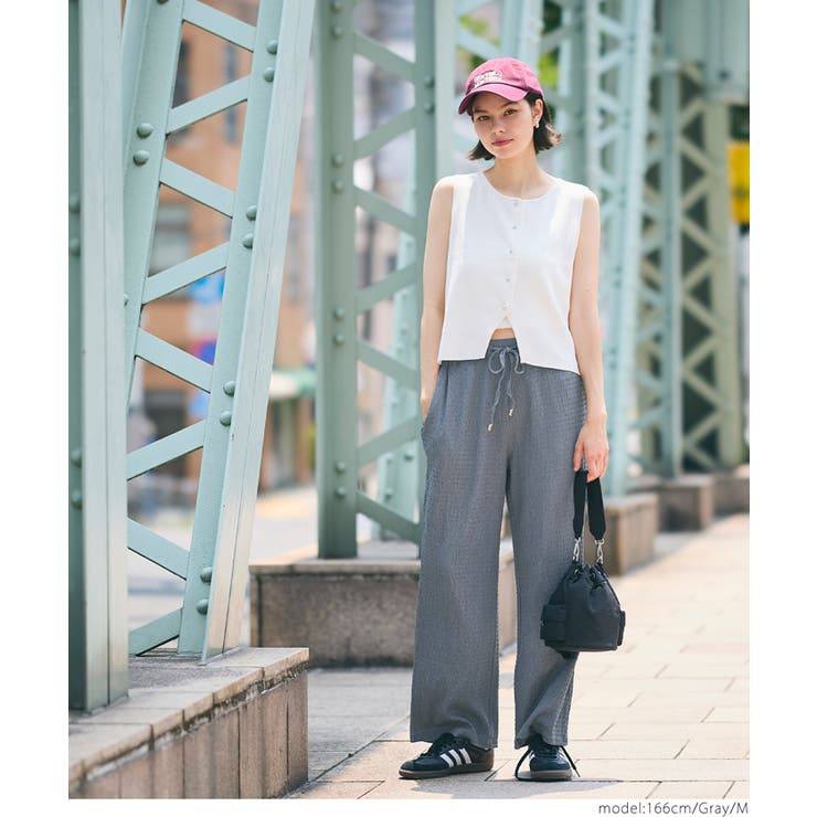 シボラメシャーリングイージーパンツ レディース | coca | 詳細画像11 