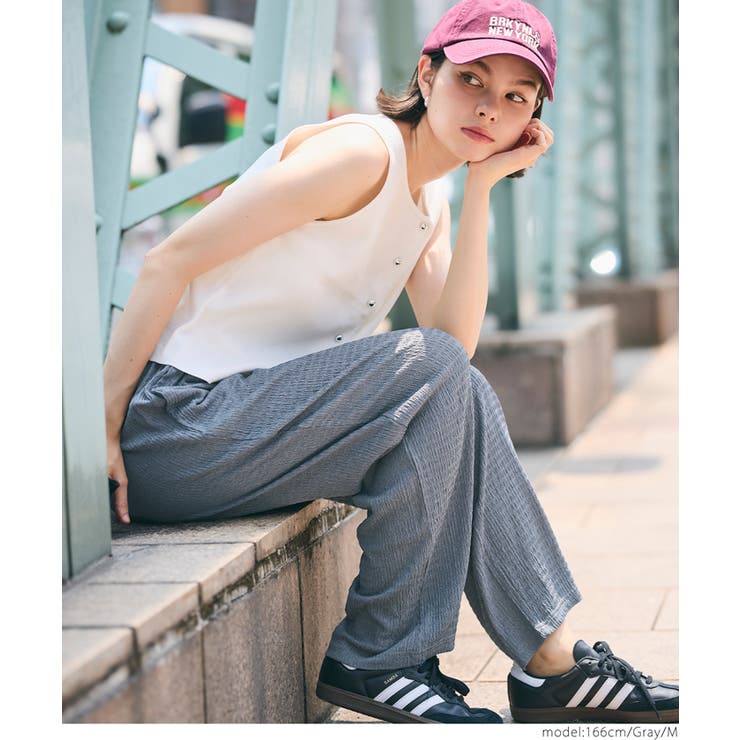 シボラメシャーリングイージーパンツ レディース | coca | 詳細画像12 