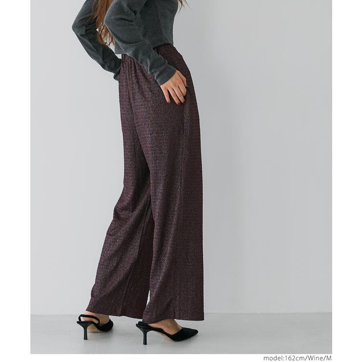 シボラメシャーリングイージーパンツ レディース | coca | 詳細画像20 