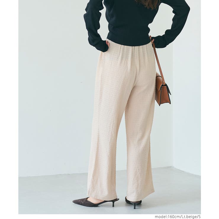 シボラメシャーリングイージーパンツ レディース | coca | 詳細画像10 