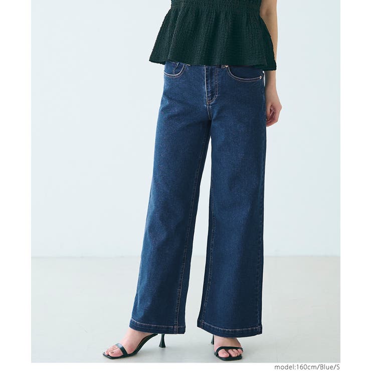 ローライズストレッチデニム レディース[品番：PA000017249
