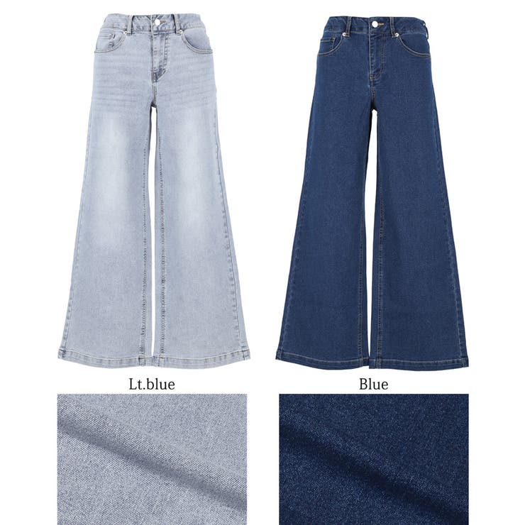ローライズストレッチデニム レディース[品番：PA000017249