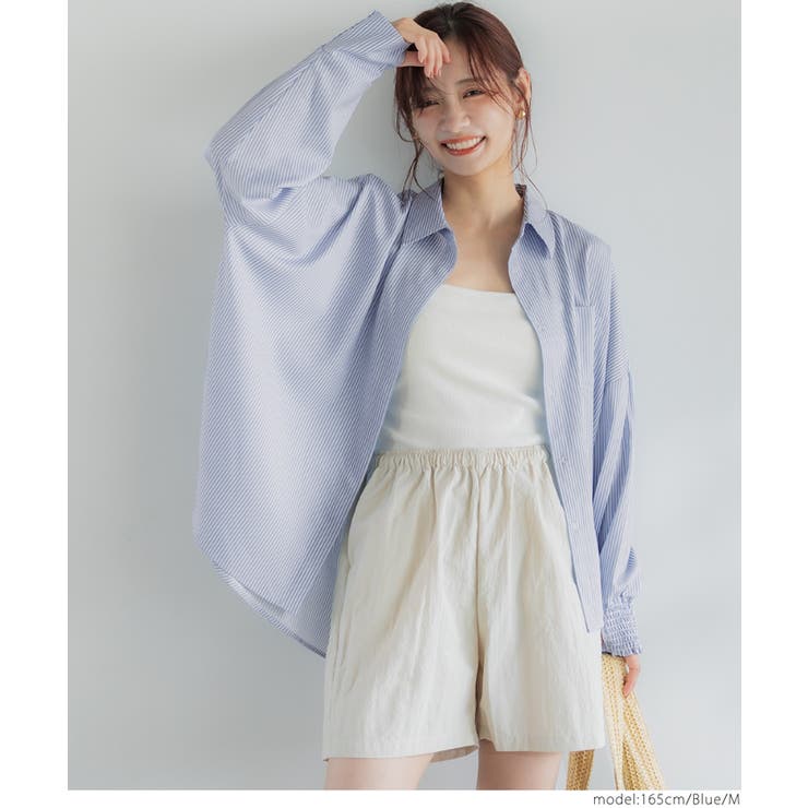 【UVカット/吸水速乾】水陸両用ラッシュガードスナップボタンシャツ | coca | 詳細画像16 