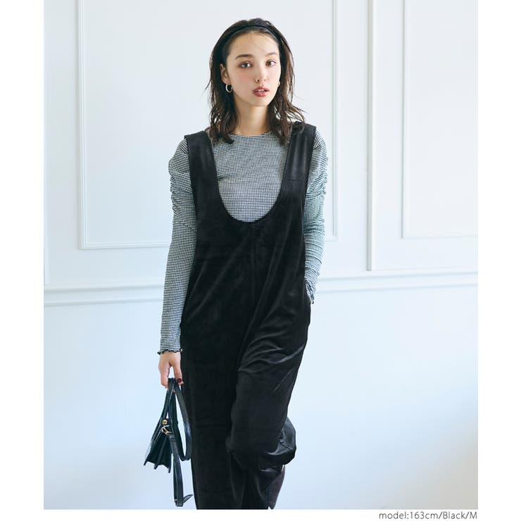 ベロアオールインワン | coca | 詳細画像12 