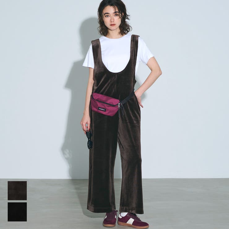 ベロアオールインワン[品番：PA000017411]｜coca（コカ）の