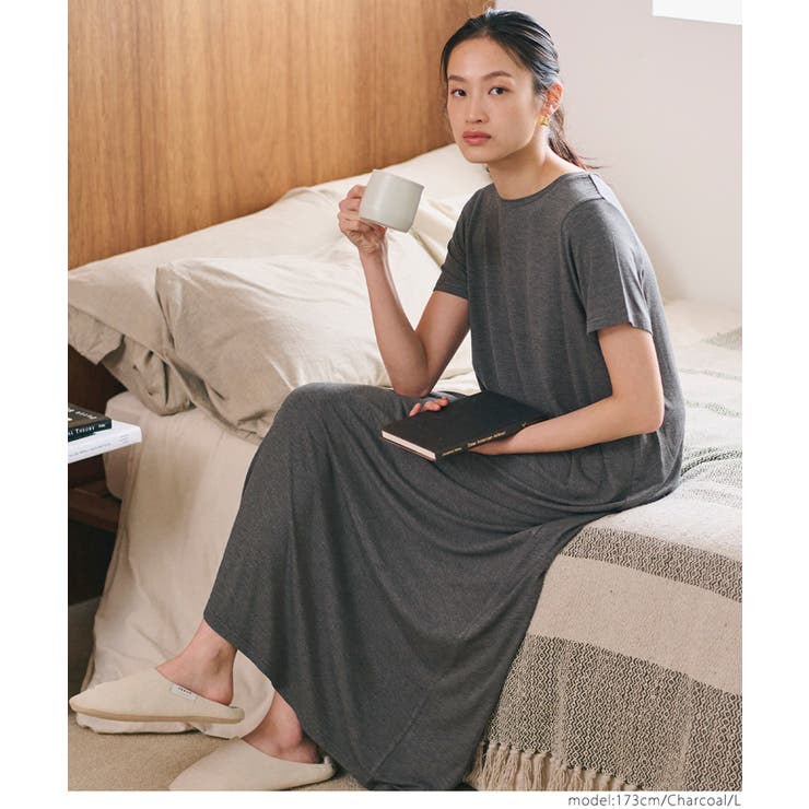 とろみマキシワンピース レディース | coca | 詳細画像12 