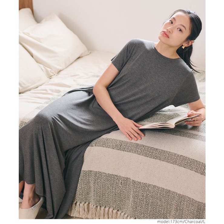 とろみマキシワンピース レディース | coca | 詳細画像13 