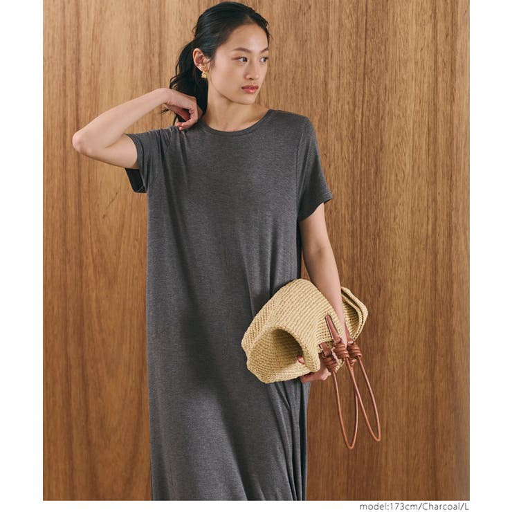 とろみマキシワンピース レディース | coca | 詳細画像10 