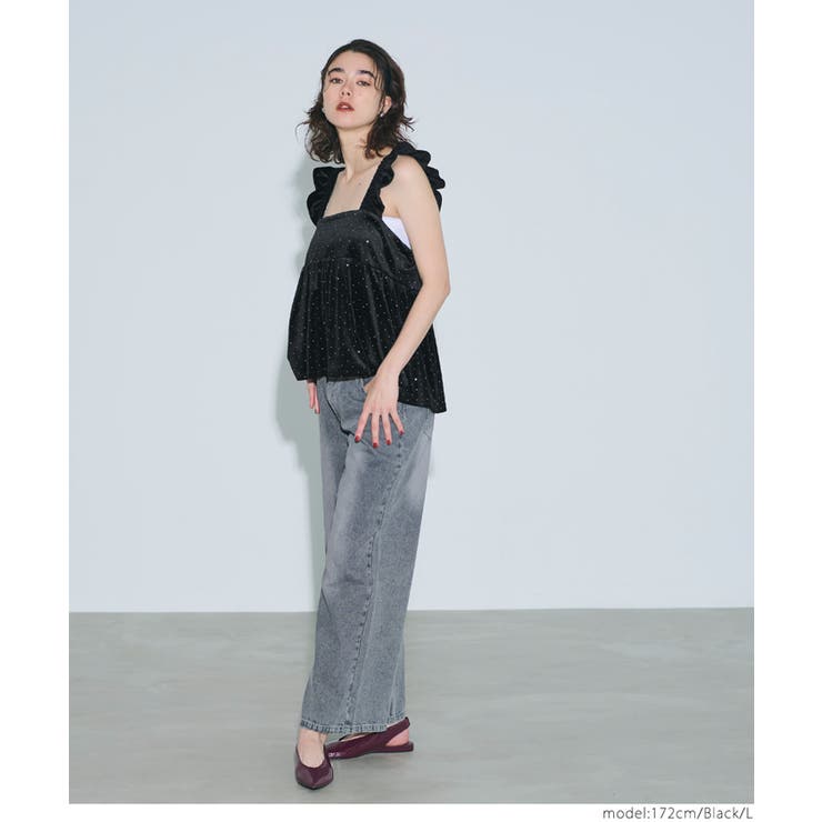 ベロアラメビスチェ | coca | 詳細画像11 