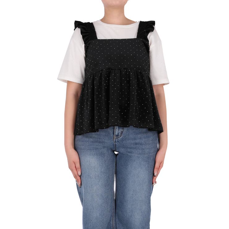 ベロアラメビスチェ | coca | 詳細画像3 