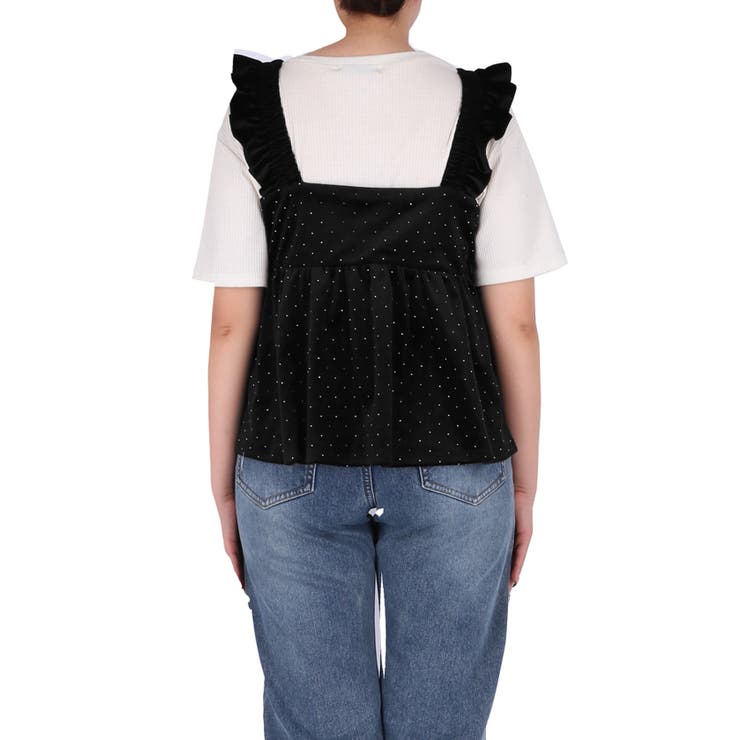 ベロアラメビスチェ | coca | 詳細画像5 