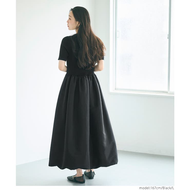 バルーンニットワンピース レディース | coca | 詳細画像9 