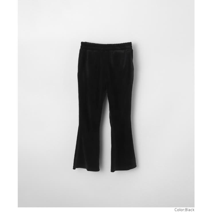 親子お揃いベロアフレアラインパンツ キッズ | coca | 詳細画像15 