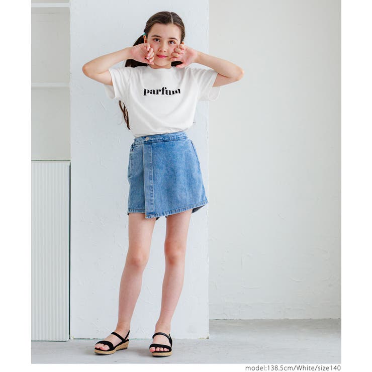 バックハートTシャツ キッズ | coca | 詳細画像2 