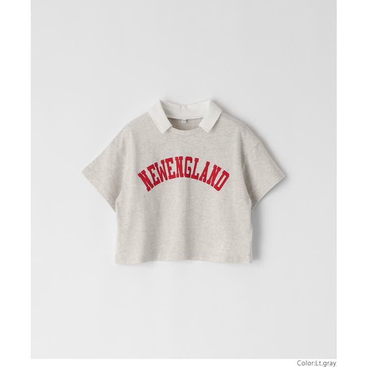 ポロカラープリントトップス キッズ | coca | 詳細画像17 